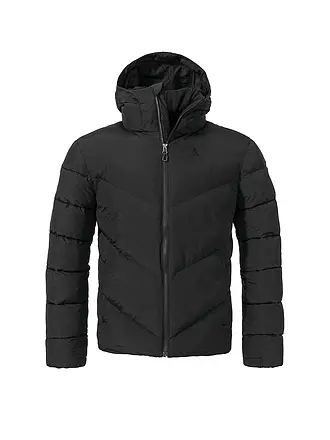 SCHÖFFEL | Herren Winterjacke Style Lodos Hoodie isoliert | schwarz